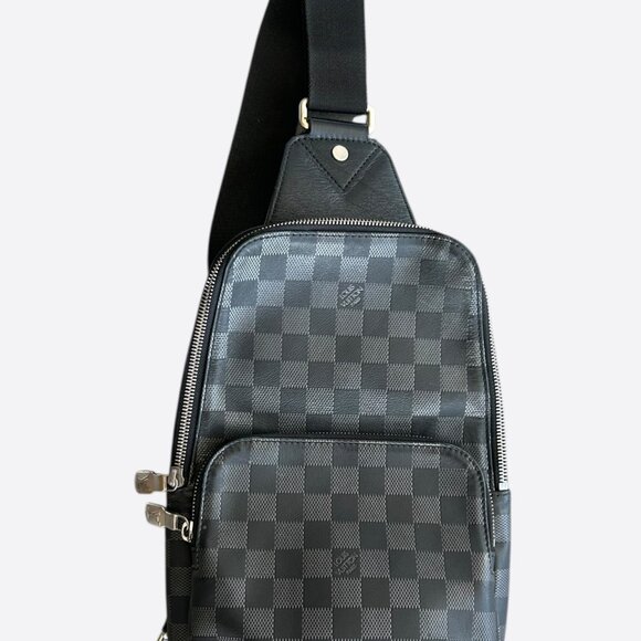 Louis Vuitton Damier Graphite Infini Leather Sling Bag - Picture 1 of 4